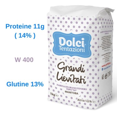 Manitoba mouka něžné pšenice pro velké lavice 1 kg