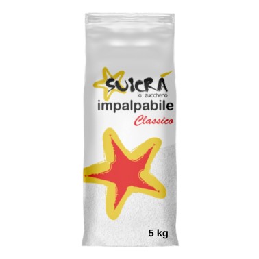 Zucchero a velo impalpabile classico 5 kg Suicrà