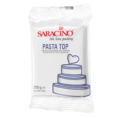 Top-Zucker-Paste Saracino Weiß 250 g