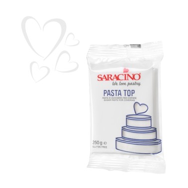 Pasta di zucchero Top Saracino Bianca 250 g