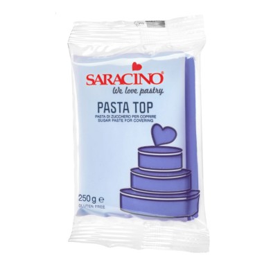 Pasta di zucchero Top Saracino Viola 250g