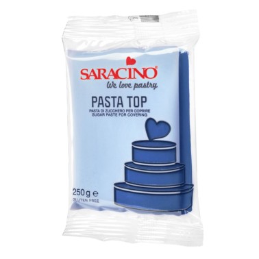 Pasta di zucchero Top Saracino Blu Navy 250g