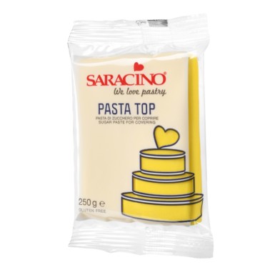 Pasta di zucchero Top Saracino Gialla 250g