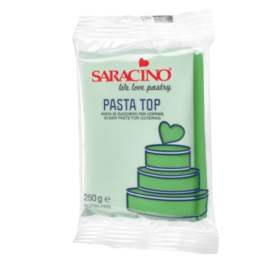 Pasta di zucchero Top Saracino Verde 250g