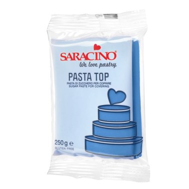 Pasta di zucchero Top Saracino Blu 250g