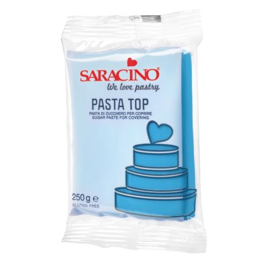 Pasta di zucchero Top Saracino Celeste 250g