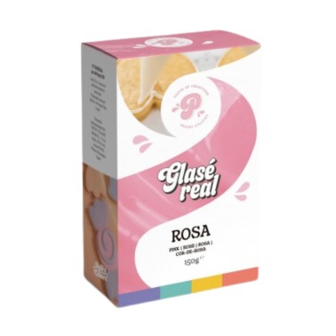 Ghiaccia reale rosa in polvere 150 g