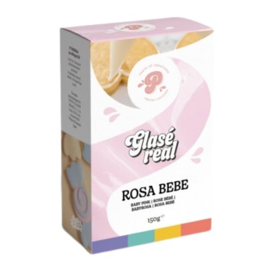 Ghiaccia reale rosa baby in polvere 150 g