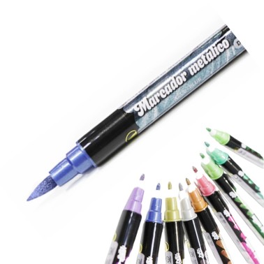 Metallic dual blue fet fuel marker