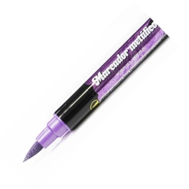 Double violet metallic food marker