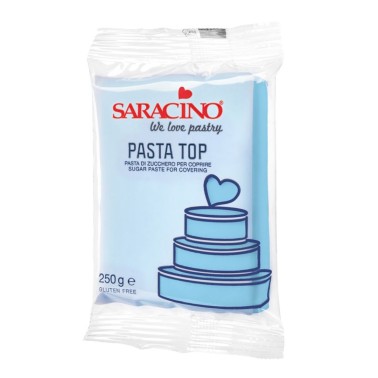Pasta di zucchero Top Saracino Celeste baby 250g
