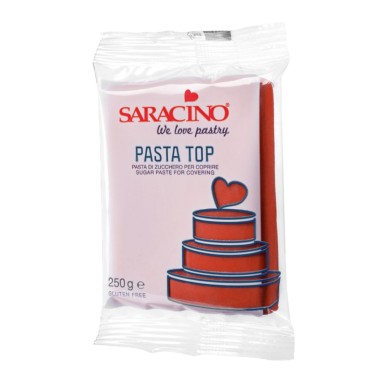 Pasta di zucchero Top Saracino Bordeaux 250g