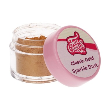 Food coloring powder Classic Gold FunCakes