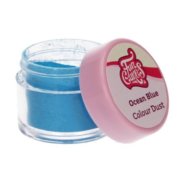 Blue ocean dust food coloring Funcakes
