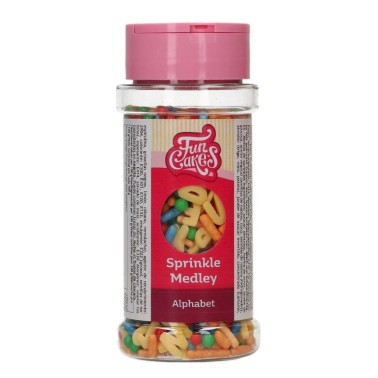 Sprinkles medley Alfabetto 65g FunCakes