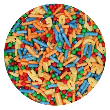 Sprinkles medley Alfabetto 65g FunCakes