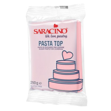Pasta di zucchero Top Saracino Rosa baby 250 gr