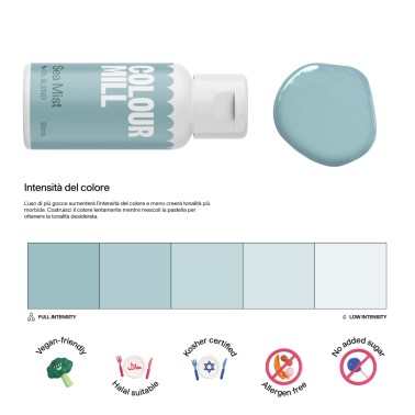 Colour Mill Sea Mist 20 ml colorante alimentare a base olio 
