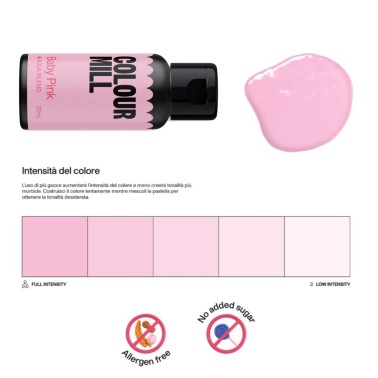 Colorante alimentare idrosolubile Colour Mill Baby Pink 20 ml 