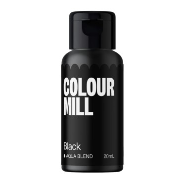 Colorante alimentare idrosolubile Colour Mill Black 20 ml 
