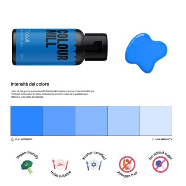 Colorante alimentare idrosolubile Colour Mill Cobalt 20 ml 