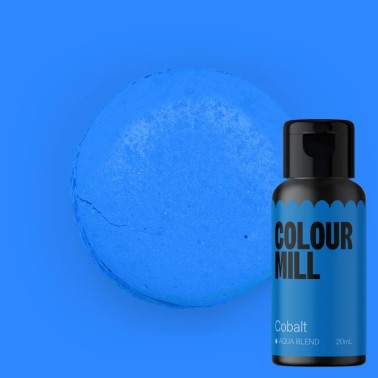 Wasserlösliches Lebensmittelfarbstoff Colour Mill Kobalt 20 ml 