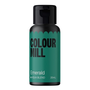 Colorante alimentare idrosolubile Colour Mill Emerald 20 ml