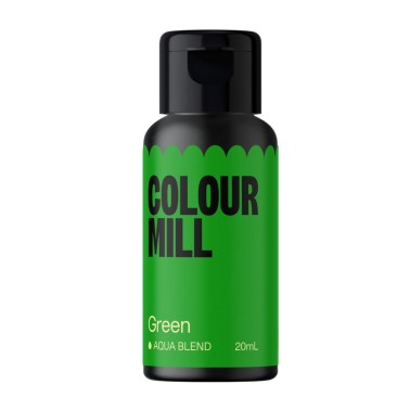 Colorante alimentare idrosolubile Colour Mill Green 20 ml 