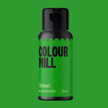 Colorante alimentare idrosolubile Colour Mill Green 20 ml 