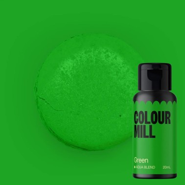 Colorante alimentare idrosolubile Colour Mill Green 20 ml 