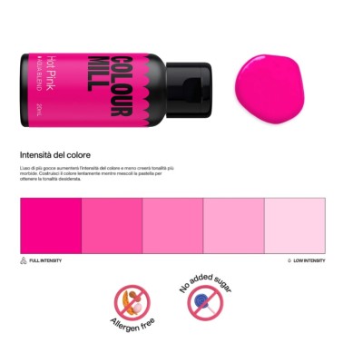 Colorante alimentare idrosolubile Colour Mill Hot Pink 20 ml 