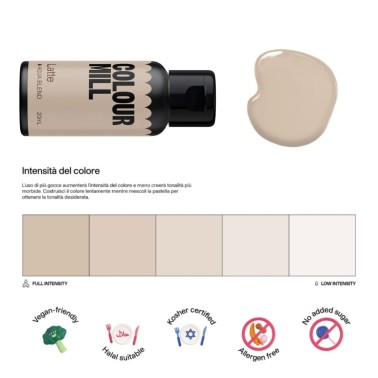 Colorante alimentare idrosolubile Colour Mill Latte 20 ml 