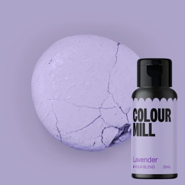 Colorant alimentaire soluble dans l'eau Colour Mill Lavande 20 ml 