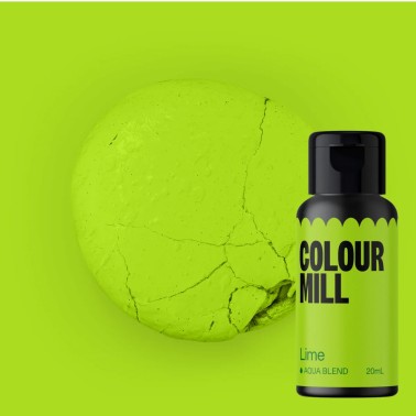 Wasserlösliches Lebensmittelfarbstoff Colour Mill Kalk 20 ml 