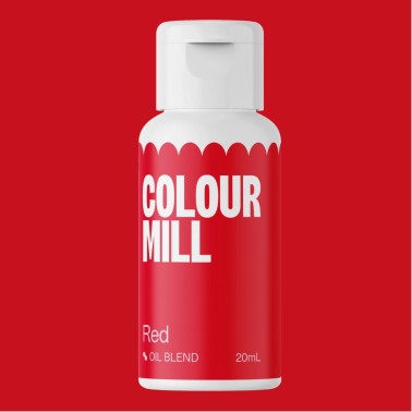 Colour Mill Red 20 ml oil-based food coloring 