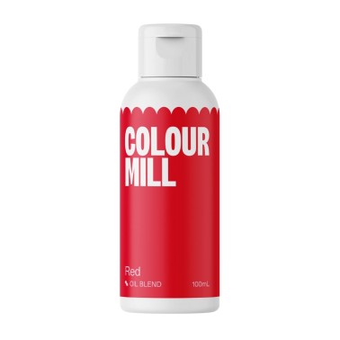 Colour Mill Red 100 ml colorante alimentare a base olio 