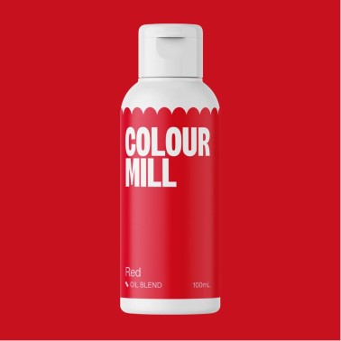 Colour Mill Red 100 ml colorante alimentare a base olio 