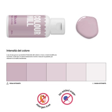 Colour Mill Mauve 20 ml colorante alimentare a base olio 