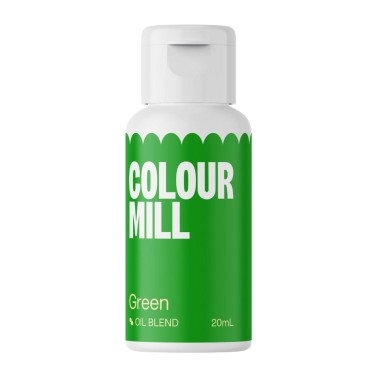 Colour Mill Green 20 ml oil-based food coloring 