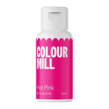 Colour Mill Horké růžové 20 ml olejové potraviny zbarvení 