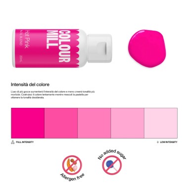 Colour Mill Hot Pink 20 ml colorante alimentare a base olio 