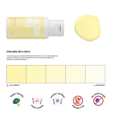 Colour Mill Lemon 20 ml colorante alimentare a base olio 