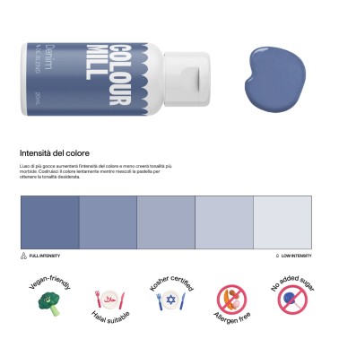 Colour Mill Denim 20 ml oil-based food coloring 