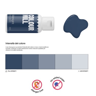 Colour Mill Midnight 20 ml oil-based food coloring 