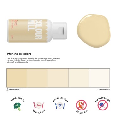 Colour Mill Sand 20 ml oil-based food coloring 