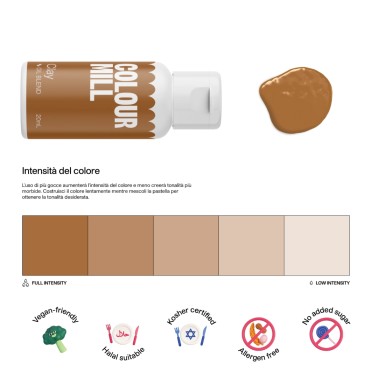 Colour Mill Clay 20 ml Olejová potravinářská zbarvení 