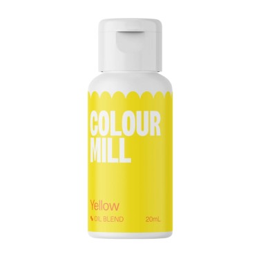 Colour Mill Yellow 20 ml colorante alimentare a base olio 