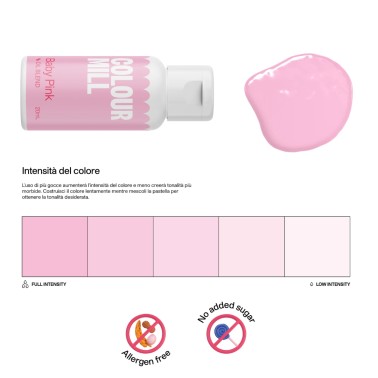 Colour Mill Baby Pink 20 ml colorante alimentare a base olio 