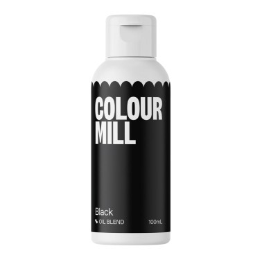 Colour Mill Black 100 ml colorante alimentare a base olio 