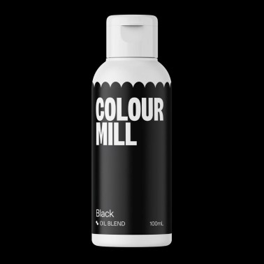 Colour Mill Black 100 ml colorante alimentare a base olio 